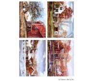 A4S0003. А4. Времена года. Seasons. 30гр. Base of Art.